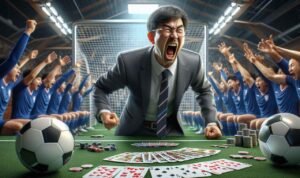 Pemecatan Shin Tae-yong: Dedikasi dan Pertaruhan Judi Bola. Gambar Ilustrasi AI