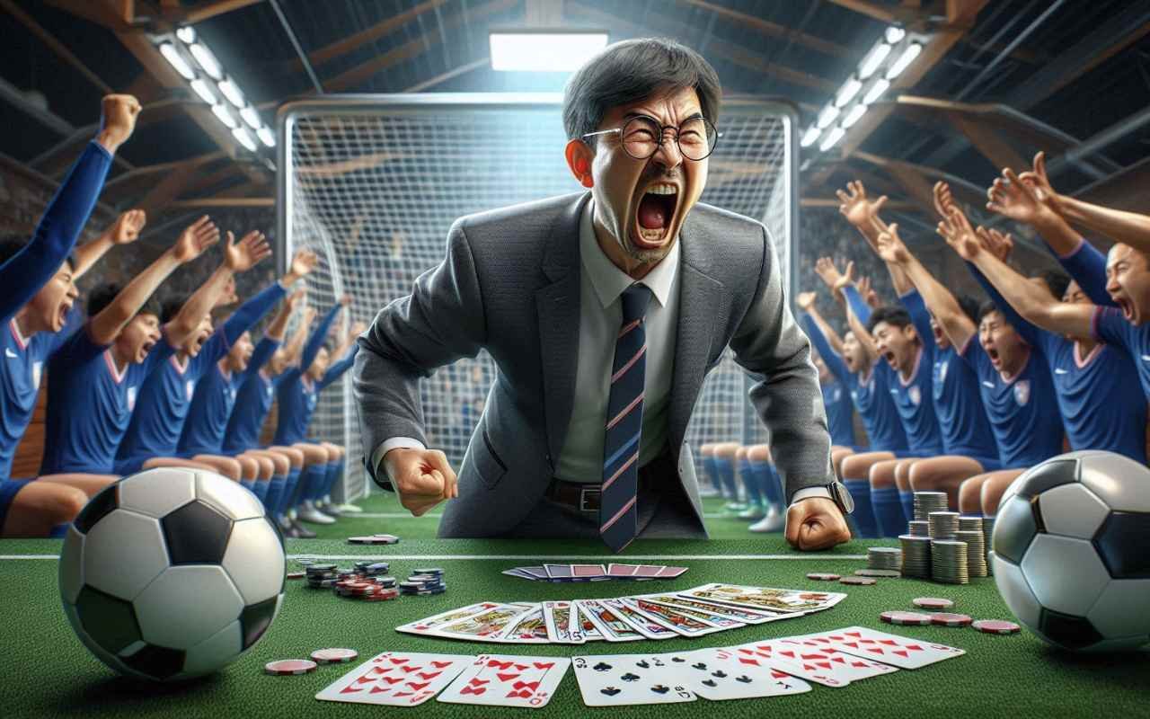 Pemecatan Shin Tae-yong: Dedikasi dan Pertaruhan Judi Bola. Gambar Ilustrasi AI